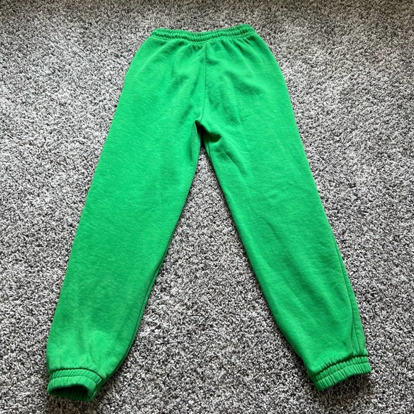 Zara Sweatpants Green Small - Picture 3 of 3